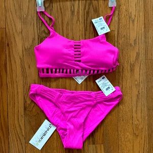 TiniBikini Two piece Bubblegum bikini set